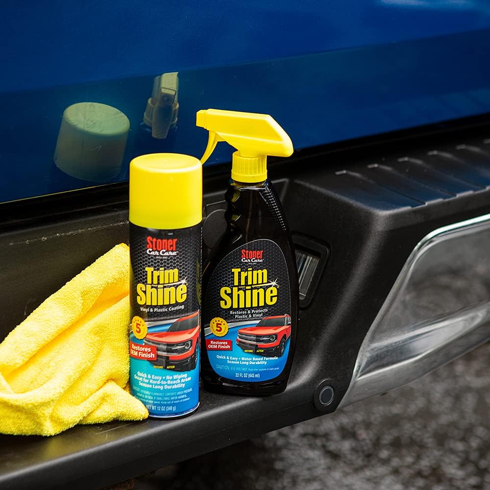 Stoner Car Care 91069 Trim Shine Plastic Vinyl Rubber Dressing, 5-Gallon