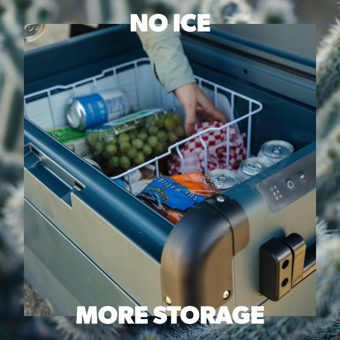 Dometic CFX2 57-Liter Portable Refrigerator and Freezer, Powered by AC/DC