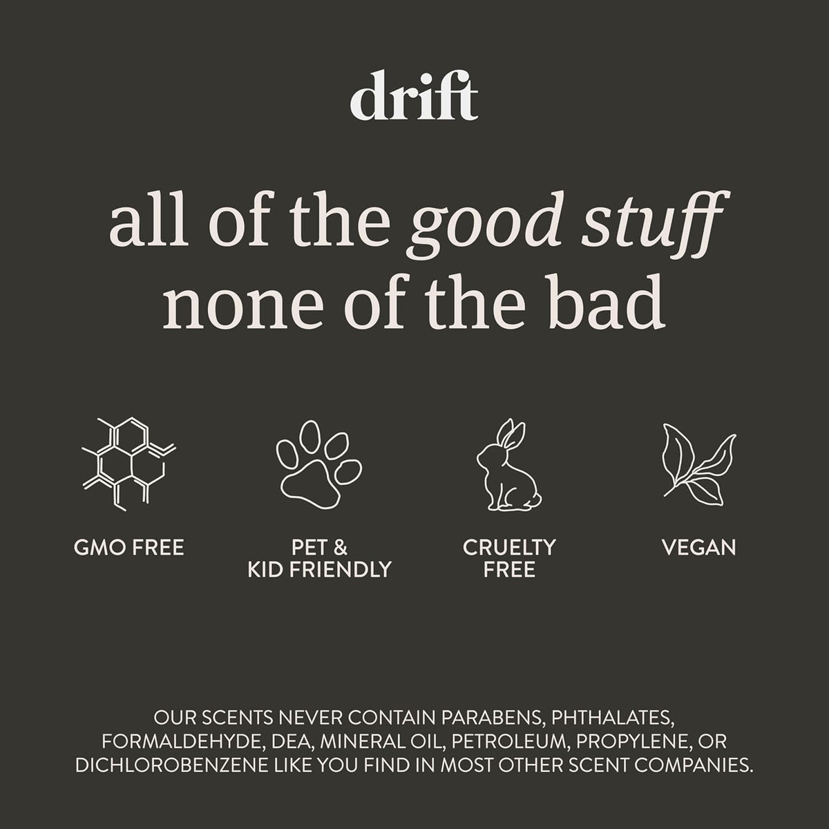 Drift Car Air Freshener - Wood Air Freshener - Car Odor Eliminator - Pine Scent Starter Kit