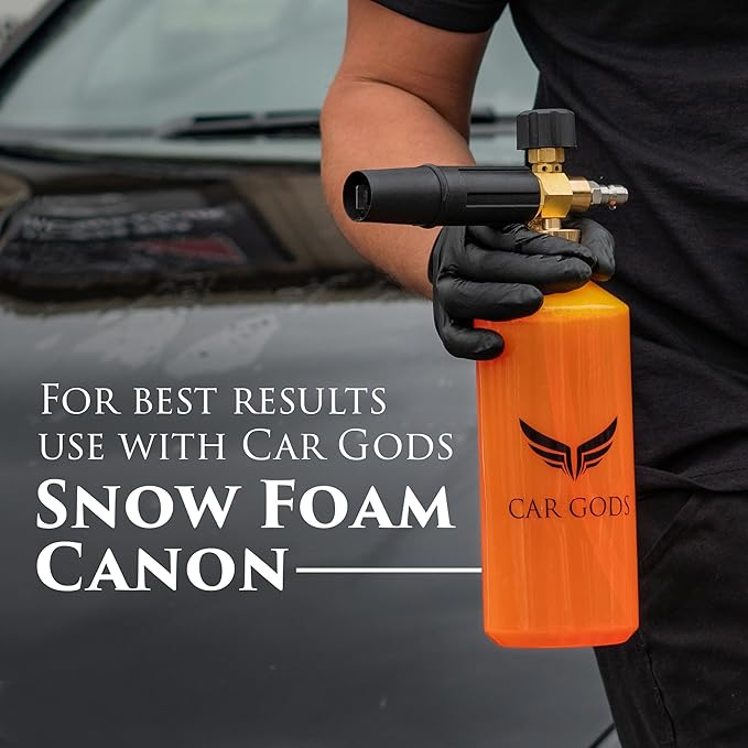 Car Gods Arctic Storm Super Thick Snow Foam Shampoo Orange Scent, 17 Fl Oz