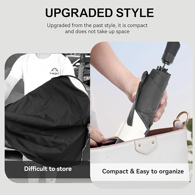Custom Fit Windshield Sun Shade Umbrella for Honda HR‑V 2023‑2025 – Foldable Front Window Shield, Blocks UV Heat, Reduces Cabin Temp 20‑30 ℃, Easy‑Open Car Sunshade with Storage Bag
