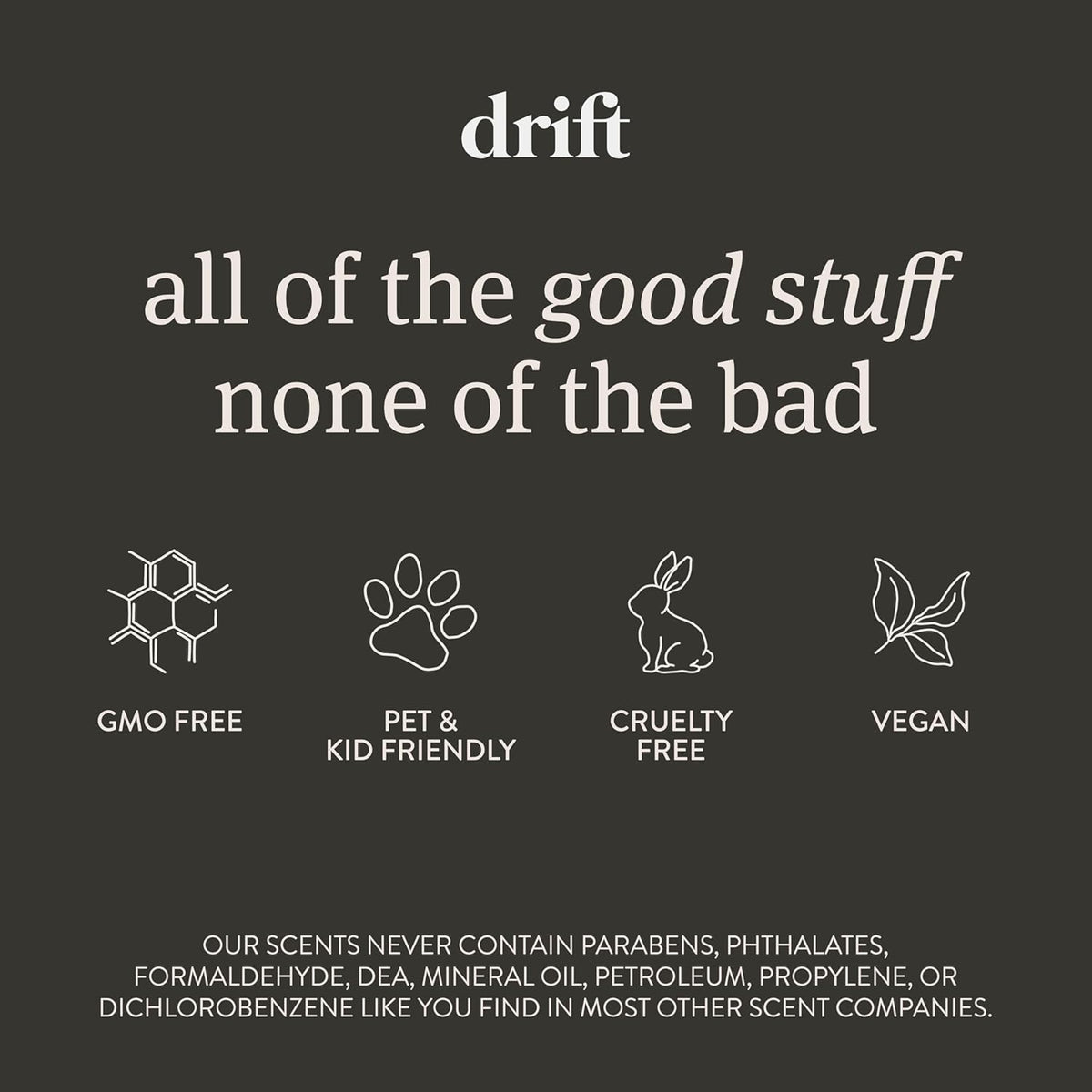 Drift Car Air Freshener - Stone Air Freshener - Car Odor Eliminator - Teak Scent Starter Kit