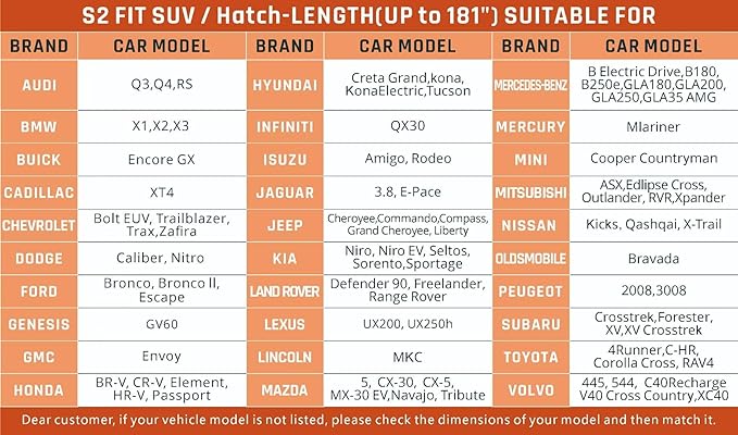 Full Exterior Covers for Waterproof Protection with Silver Stripe Design,SUV Car Covers for Automobiles Universal Fit Nissan Kicks, Subaru Crosstrek, Jeep Compass Liberty, Kia Soul Sportage