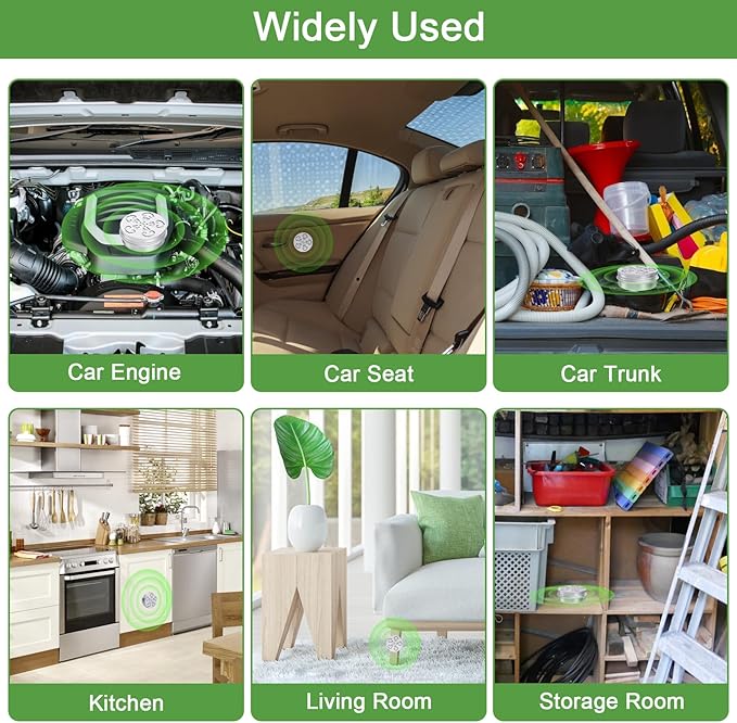 4 Pack Mouse Repellent for Car Engines, Peppermint Oil to Repel Mice and Rats, Mouse Repellent Keep Rodents Out of Car Rat Repellent for House Mice Repellent Outdoor