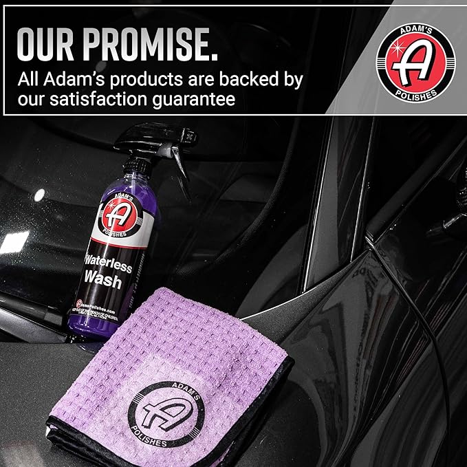 Adam's Polishes Waterless Wash (Gallon) - Cleaning Car Wash Spray for Detailing | Safe Ultra Slick Lubricating Formula for Auto, Boat, Motorcycle, RV | No Garden Hose, Wash Soap, or Foam Cannon