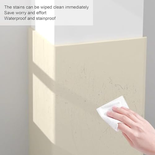 Self-Adhesive Rubber Foam Wall Protectors - 39.3x39.3in Grey Garage & Gym Guards, Wall Protection, Easy Install, Impact & Scratch Resistant