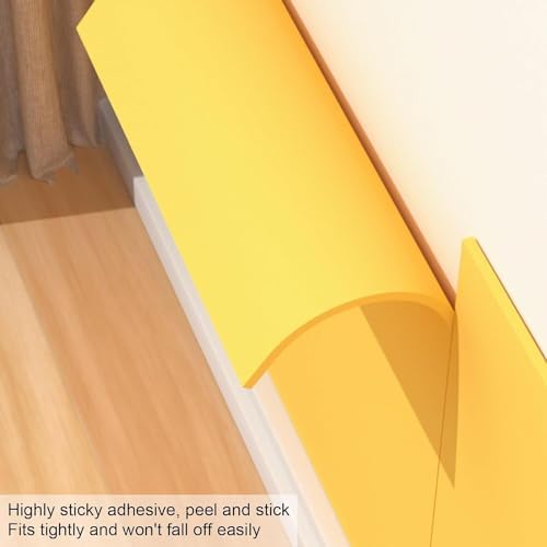 Self-Adhesive Garage Wall Protectors - Grey Rubber Foam Stud Shields for Gym & Studio, 39.3"x39.3" (100x100cm) - Wall Protection & Impact Resistance