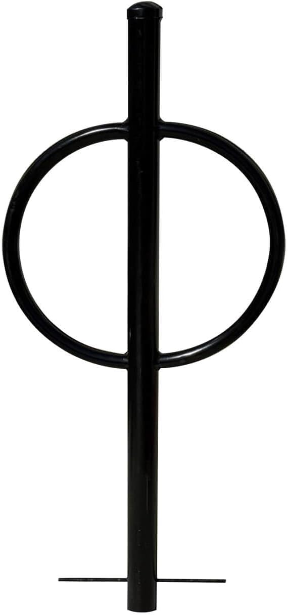 Sandbaggy Post and Ring Bike Rack - Commercial Outdoor Bike Parking Racks (In-Ground, 10)