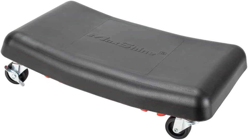 Maxshine Detailing Creeper Cushion – Premium Soft Rubber Seat Pad for Rolling Creeper, Comfortable & Durable Add-On Accessory