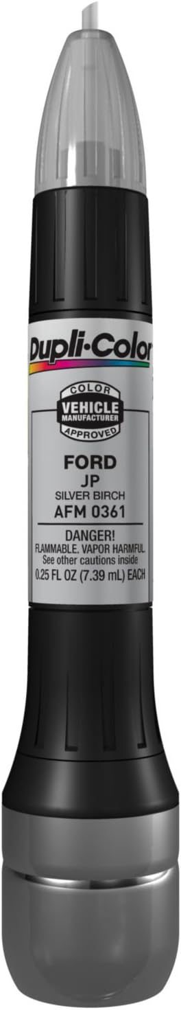 Dupli-Color AFM0361 Scratch Fix All-In-1 Exact-Match Automotive Touch-Up Paint – Ford Silver Birch – 0.25 oz. Paint Pen