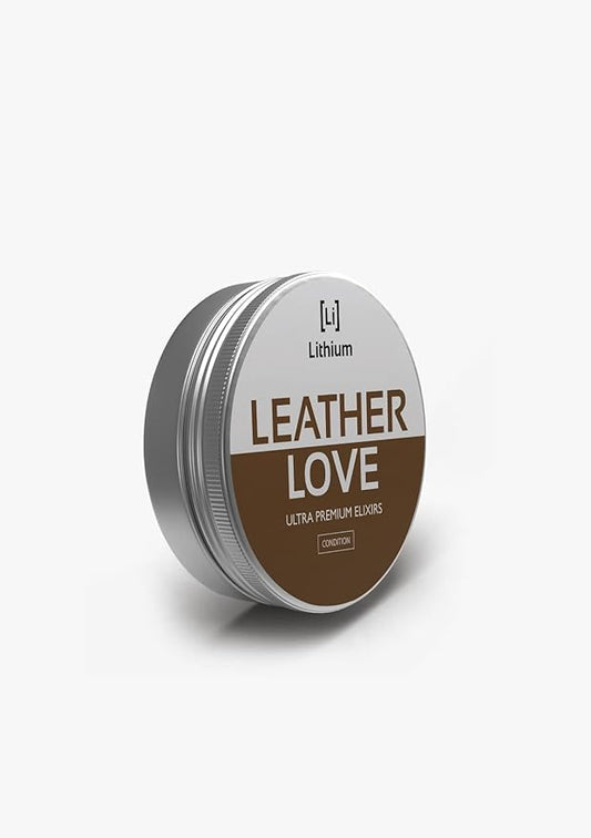Lithium Leather Love Car Leather Cleaner and Conditioner - Deep Hydrating All Natural Premium Care For Car Interior that Restores, Rehydrates and Protects (4oz)
