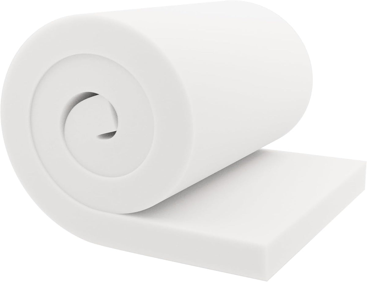 GoTo Foam 2" Height x 24" Width x 72" Length 43ILD (Firm) Upholstery Cushion Made in USA