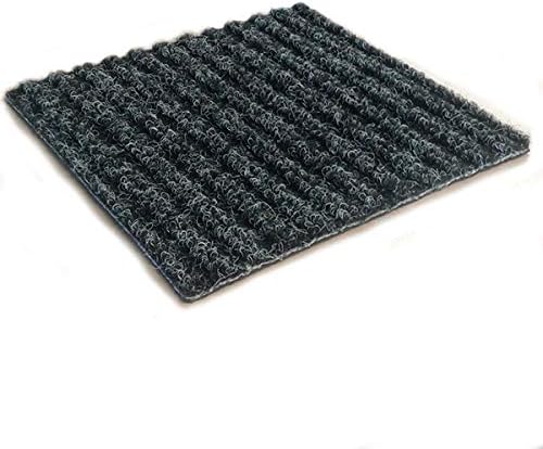 KOECKRITZ Heavy Duty Durable All Weather Indoor/Outdoor Non Slip Entrance Mat Rugs and Runners for Office Business Building Home Garage Front Door - 2' x 6' Charcoal