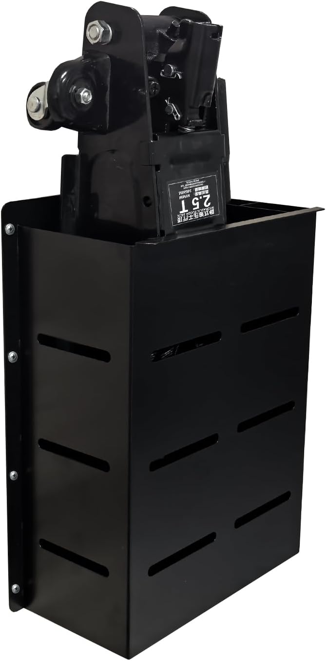 Wall Mount Floor Jack Stand Rack Pouch Stabilizer,Car Hydraulic Trolley Jack Stands Holder Enclosed Storage Brackets Tower Trailer Garage Shop Organizer Accessories Tool （No Screws Installed）