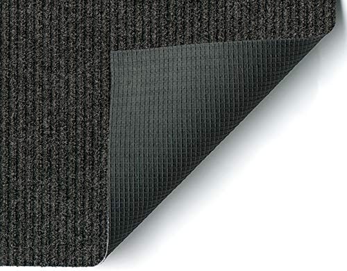 KOECKRITZ Heavy Duty Durable All Weather Indoor/Outdoor Non Slip Entrance Mat Rugs and Runners for Office Business Building Home Garage Front Door (6' x 15', Charcoal)