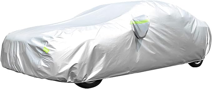 Car Cover for Automobiles All Weather Waterproof Universal Fit for Sedan (Length 166"-177")