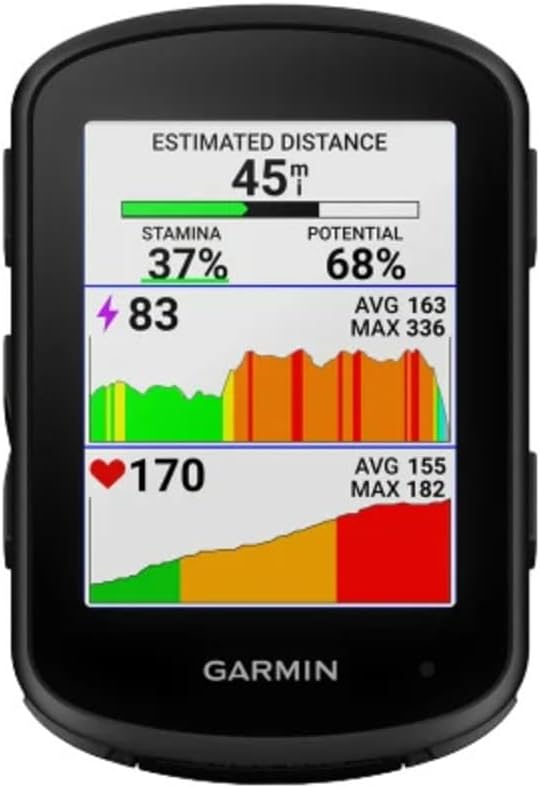 Garmin Edge 840 Bundle, Compact GPS Cycling Computer with Touchscreen and Buttons, Targeted Adaptive Coaching and More – Bundle Includes Speed Sensor, Cadence Sensor and HRM-Dual