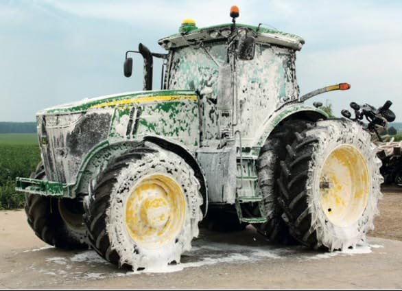 Wash Chems Pro 30 Touchless Industrial Construction Equipment One Step Detergent Soap Concentrate No Brushing, Commercial Grade Professional Auto Foam Cleaner (1 Gallon)