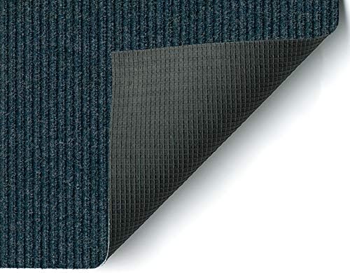 KOECKRITZ Heavy Duty Durable All Weather Indoor/Outdoor Non Slip Entrance Mat Rugs and Runners for Office Business Building Home Garage Front Door (5' x 9', Blue)