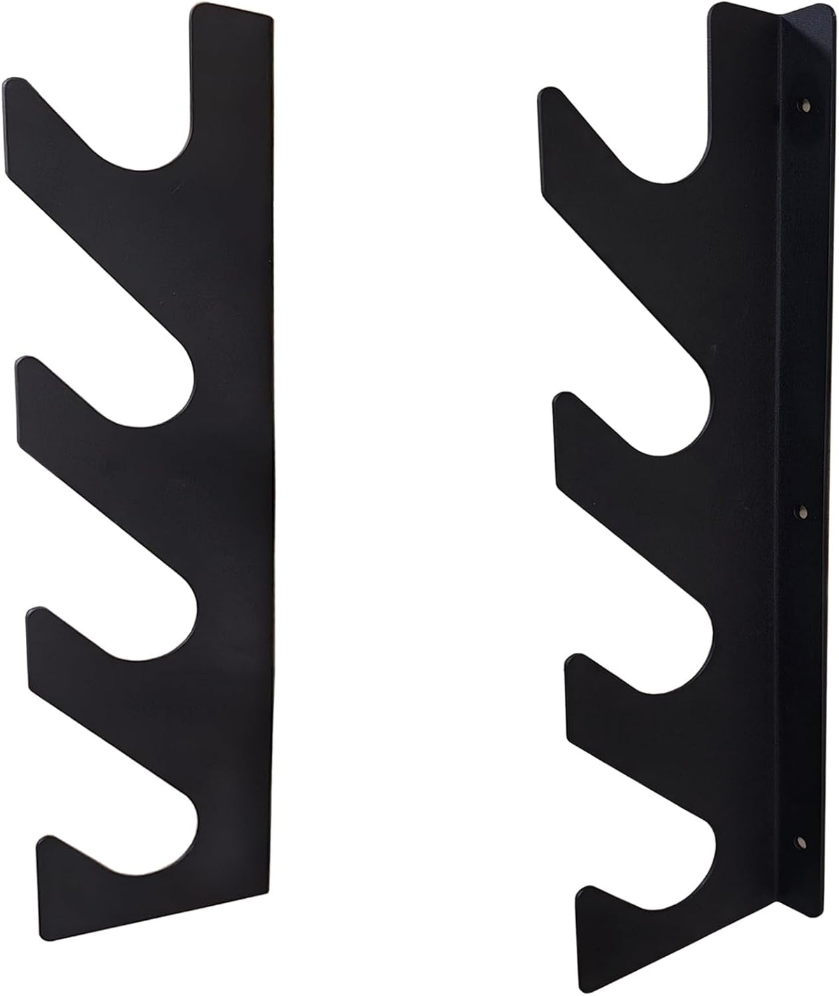 Wall Mount Garden Storage Tool Organizer, Heavy Duty Shed Tool Organizer for Shovels and Rakes, Tool Rack for Garage Organization & Storage, Holds 150 lbs Black