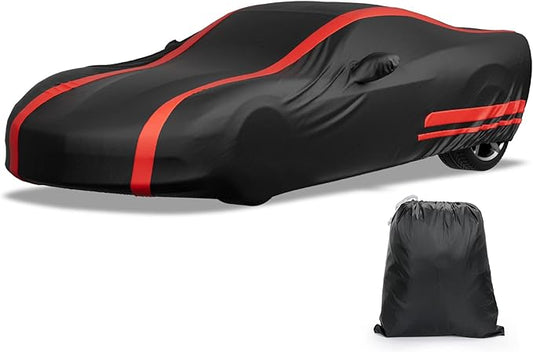 ISSYAUTO Car Cover Compatible with 2005-2013 Corvette C6 Stingray Z06 Z51, Waterproof All Weather Indoor Outdoor C6 Corvette Car Cover
