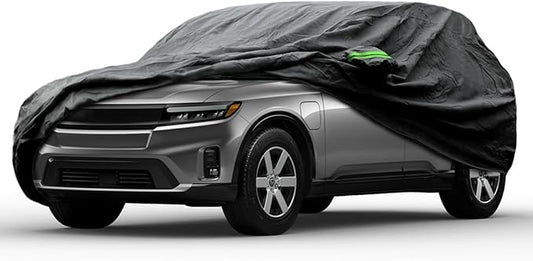 Proadsy 2025 Upgrade Car Cover Custom Fit for Honda Prologue 2024 2025, Waterproof All Weather for Automobiles, Full Exterior Cover Rain Snow Sun Protector Indoor Outdoor Car Cover