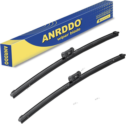 Wipers Factory Replacement For GMC Acadia Chevy Malibu Traverse Saturn Aura Outlook VW Tiguan Range Rover Evoque Original Equipment Windshield Wiper Blades Set - 24"+21" (Set of 2)