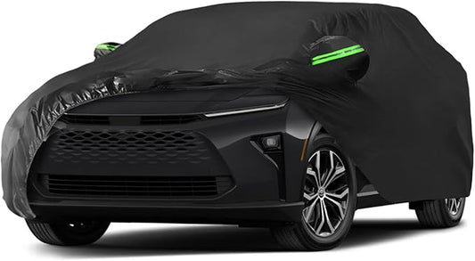 Proadsy 2025 Upgrade Car Cover Custom Fit for Toyota Crown Signia 2024 2025, Waterproof All Weather for Automobiles, Full Exterior Cover Rain Snow Sun Protector Indoor Outdoor Car Cover