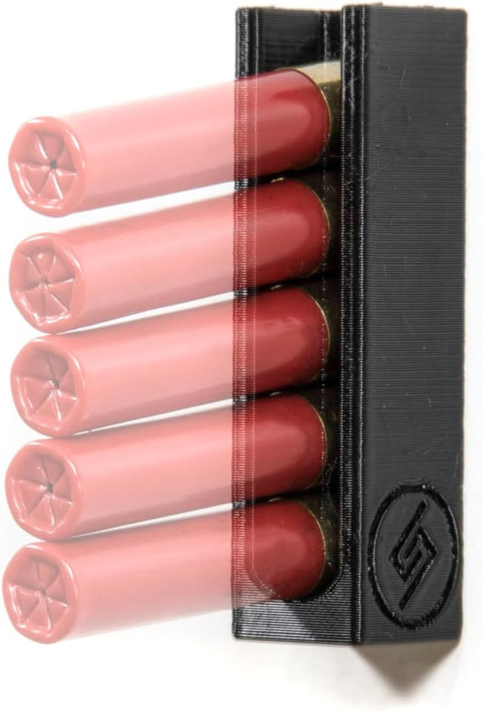 Spartan Mounts Shotgun Shell Storage Solution | Safe Gun Room Display Storage Organization Man Cave Husband Military Police Home Self Defense 12 20 410 Gauge