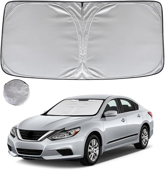 KAYZT Windshield Sun Shade for 2013-2018 Nissan Altima Sedan Foldable Sunshade Front Window Custom Fit Car Accessories