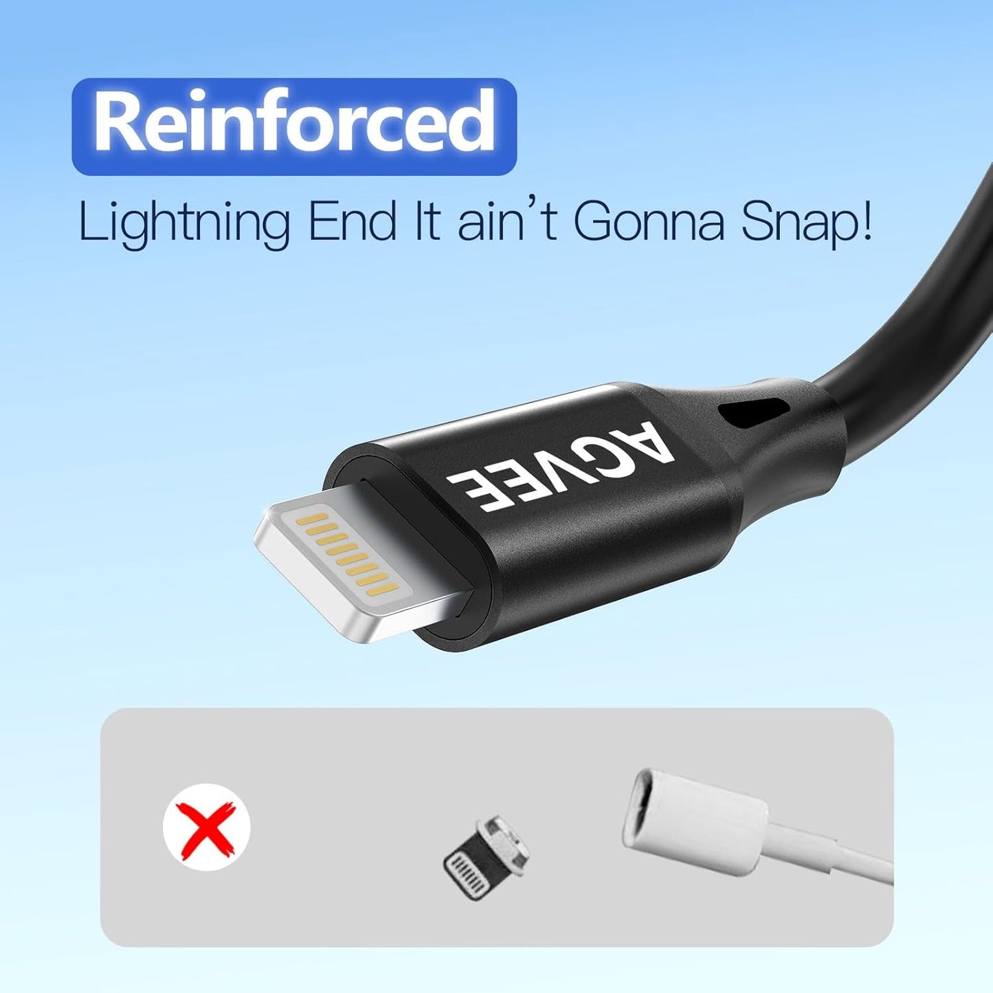 AGVEE 2 Pack 5ft Coiled Short USB-C to Lightning Charging Cable [MFI Certified] 30W PD Fast Charger Cord in Car for iPhone 14/13/12/11/XS/8/7/6/5 CarPlay, iPad, iPod, Black
