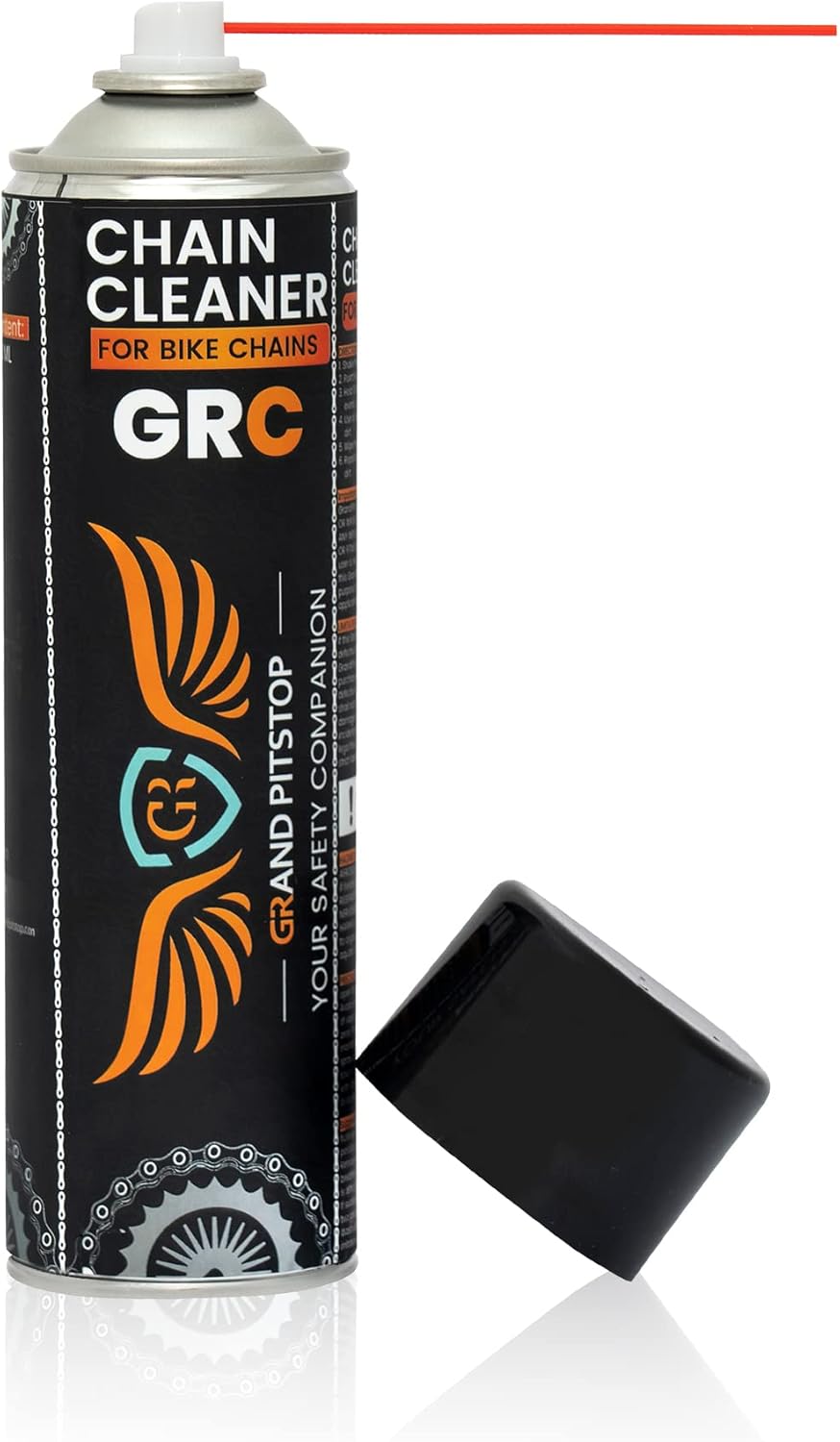 GRAND PITSTOP Chain Cleaner, Degreaser 500ml and Chain Lube, Greaser, 500ml Motorcycle Bike Chain Cleaner for all bikes Motorcycles, Super Durable
