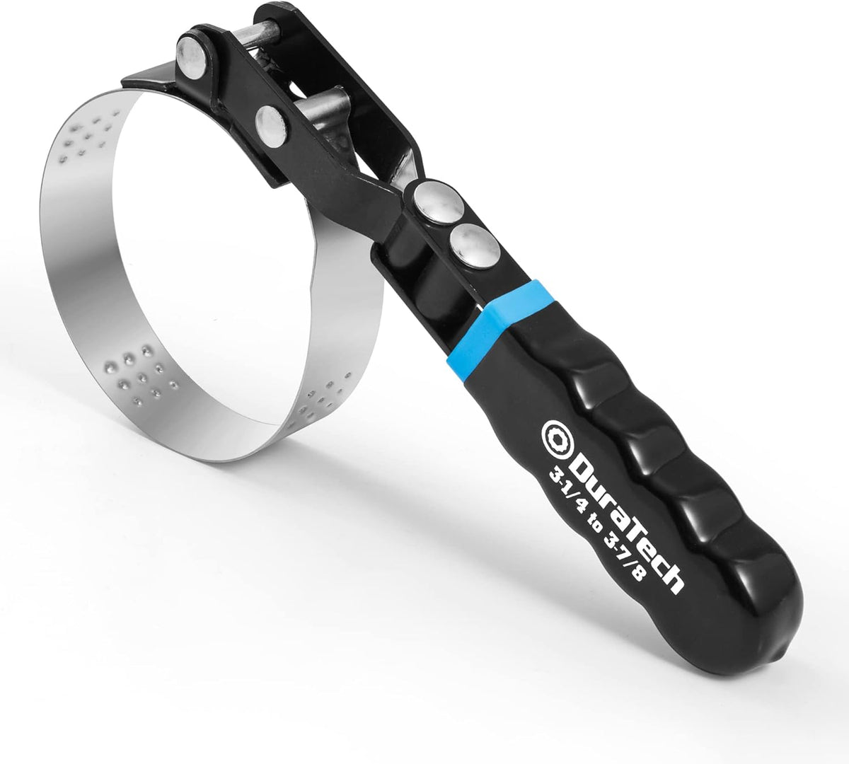 DURATECH Standard Swivel Oil Filter Wrench, Oil Filter Removal Tool, Fits Filters 3-1/4" - 3-7/8", Perfect for Car Repair Tools