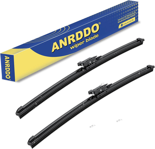 Wipers Factory Replacement For Ford Edge 2015-2024,Escape 2013-2019,Focus 2012-2018,Transit Connect 2014 2022 Original Equipment Wiper Blade Set 28+28 (Set of 2) Pinch Tab