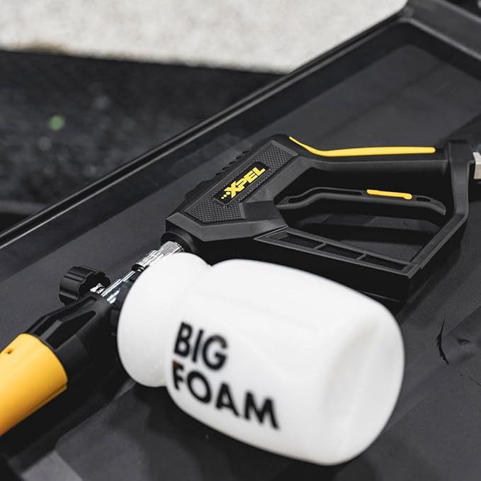XPEL Big Foam Premium Foam Cannon - Eco-Friendly Efficient Car Detailing - Safe for Paint, Wax, Clear Coat, and Ceramic Coatings, Compatible Foam Soap