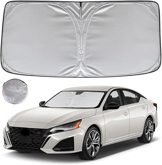 KAYZT Windshield Sun Shade for 2019-2025 Nissan Altima Foldable Sunshade Front Window Custom Fit Car Accessories