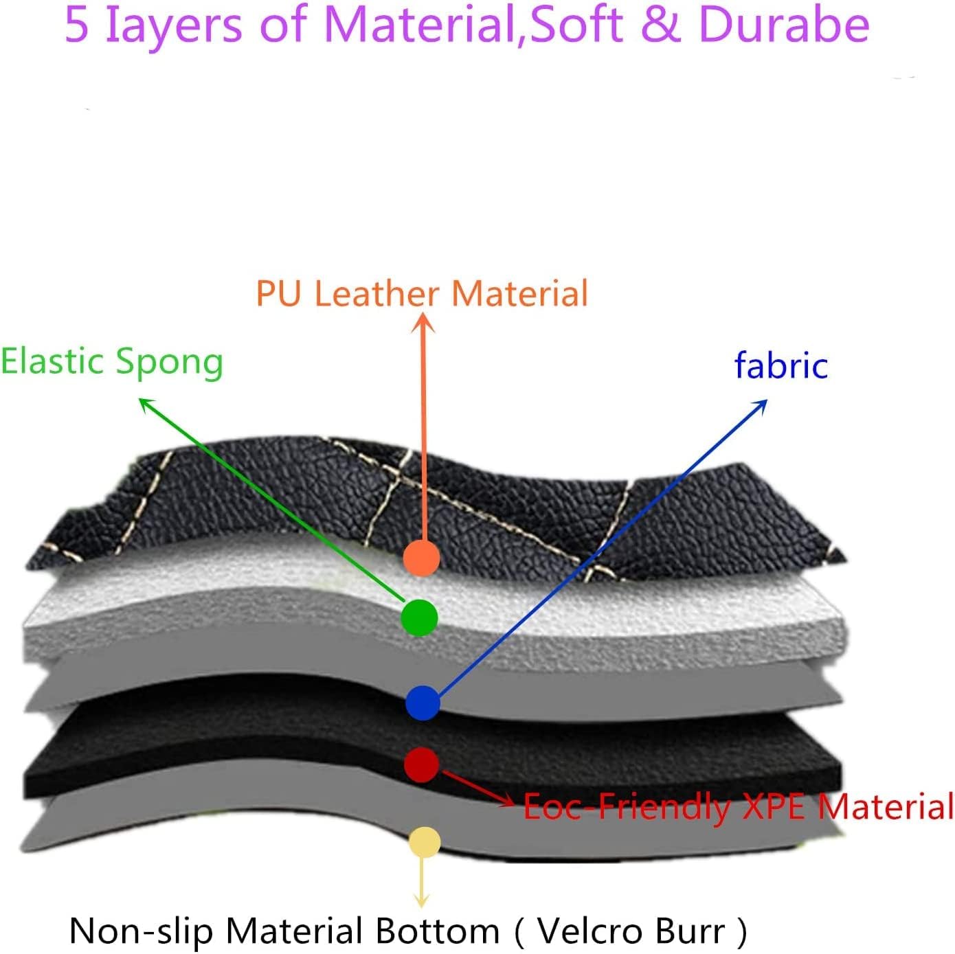 Custom All-Weather Protection Luxury Leather Floor Mats for Cars SUVs Trucks According Anti-Slip Leather Floor mats ﻿ (13,Green)