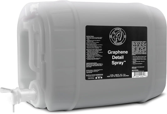 Adam's Polishes Graphene Detail Spray (5 Gallon) - Extend Protection of Waxes, Sealants, & Coatings | Waterless Detailer Spray For Car Detailing|Clay Bar, Drying Aid, Add Ceramic Graphene Protection