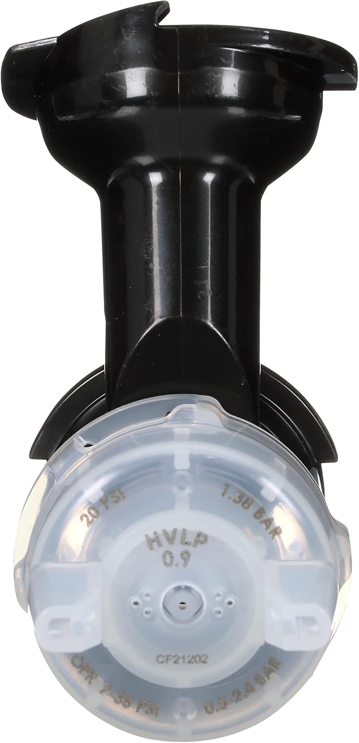 3M Performance Gravity HVLP Atomizing Head Refill Kit 26709, White, 0.9, 5 Pack, 5 Packs/Case