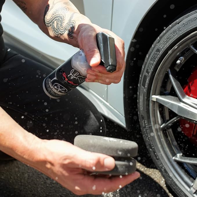 Jay Leno's Garage Ceramic Car Detailing Bucket Kit - Sprays, Liquids, Microfiber Towels, Applicators and Wash Mitt
