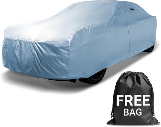 iCarCover Premium Car Cover for 1978-1995 Porsche 928 Heavy Duty Waterproof All Weather Automobiles Custom Fit Indoor Outdoor UV Snow Protection Covers with Straps and Bag