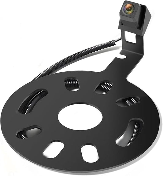 Backup Camera for Jeep Wrangler JK JKU Rubicon Sahara Sport Unlimited 2007-2018, Wide Angle Rear View Reverse Parking Off-Road Wheel Mount Camera