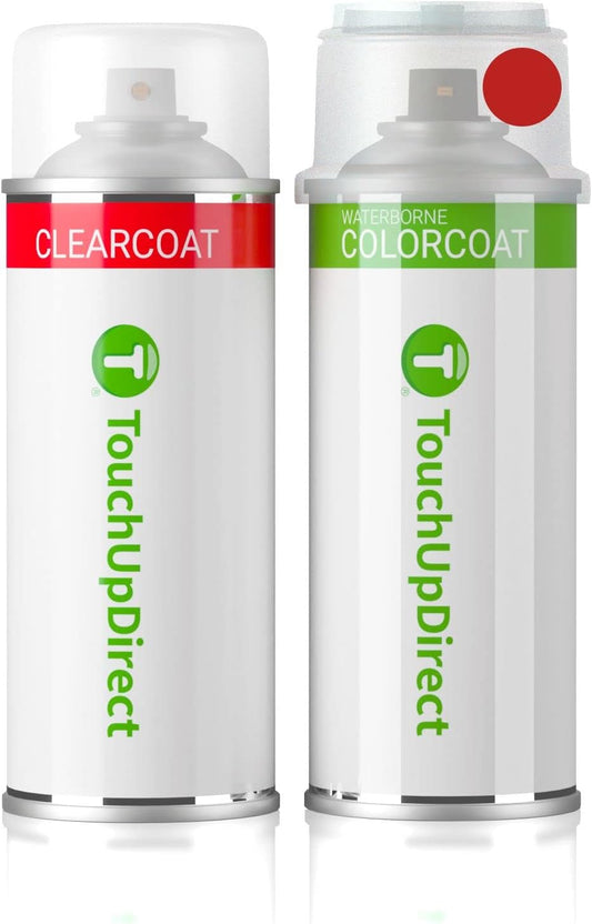 TouchUpDirect 3P1 Impulse Red Metallic Compatible with Toyota Exact Match Touch Up Paint Aerosol - Essential Kit