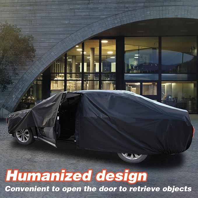 Subaru CrossTrek Car Cover 100% Waterproof All Weather, Gift with Towel, 10 Layers SUV Car Cover Custom Fit 2013-2025 Ford Escape, Outdoor Covers Rain Sun UV Protection with Door Zipper.