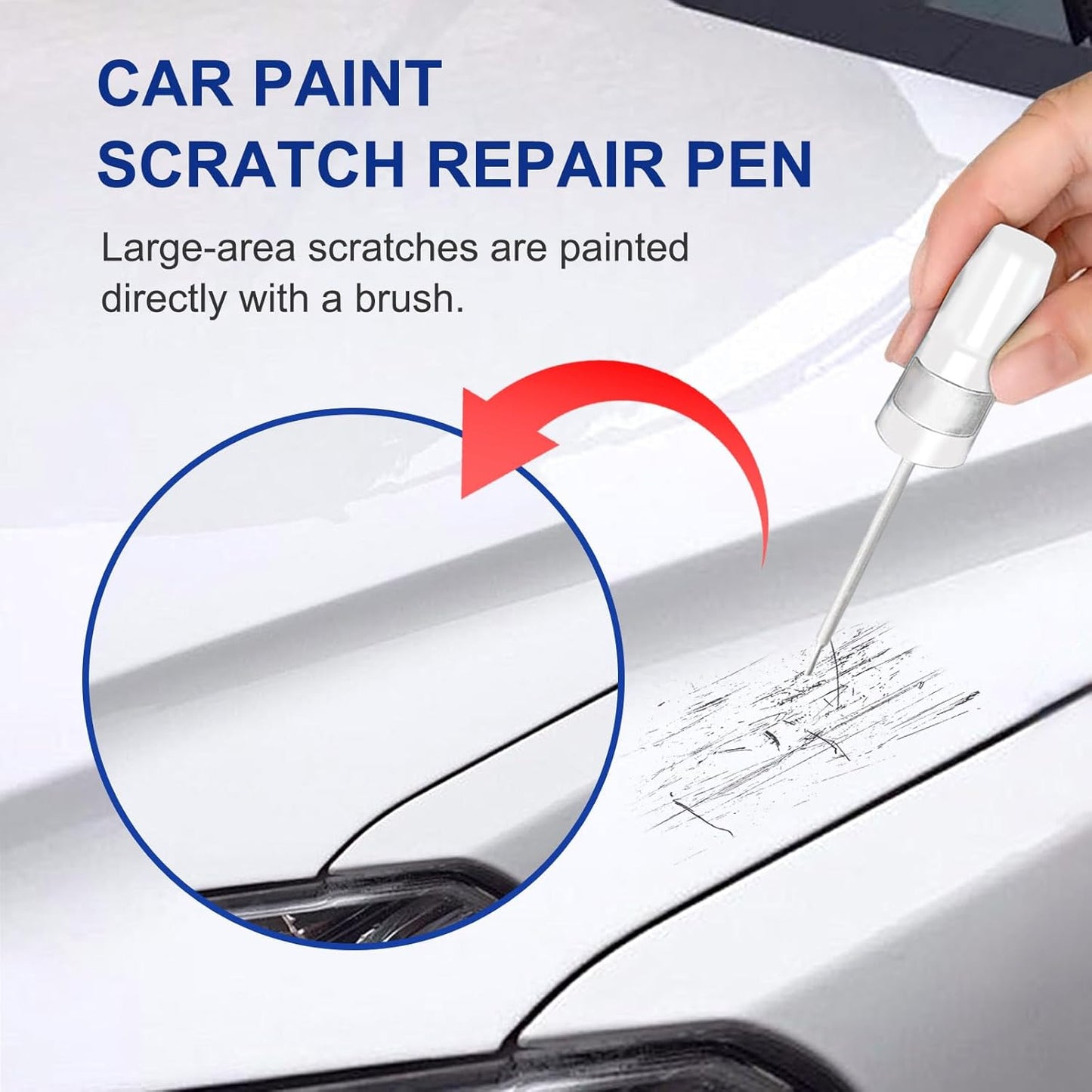 Velvet Red(PRV/NRV) Touch Up Paint for JEEP-Exact Match–Chips and Nicks Car Paint Scratch Repair Kit Automotive Paint Pen for Wrangler-JK/Commander/Compass/Grand-Cherokee/Liberty/Patriot/Renegade