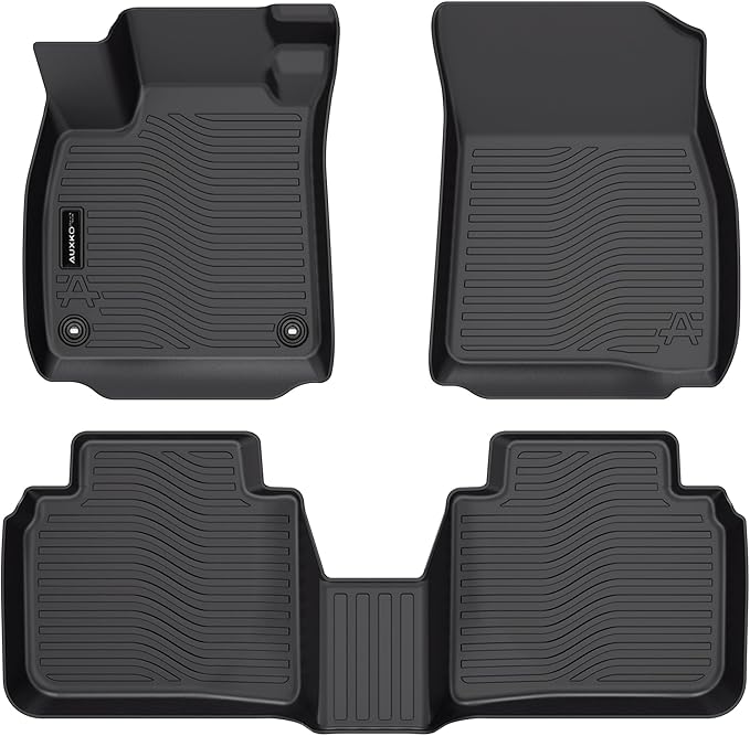 AUXKO All Weather Floor Mats Cargo Mat Fit for Honda Accord(Include Hybrid) 2023 2024 2025 TPE Rubber Liners All Season Guard Odorless Anti-Slip Floor Mats Cargo Liner