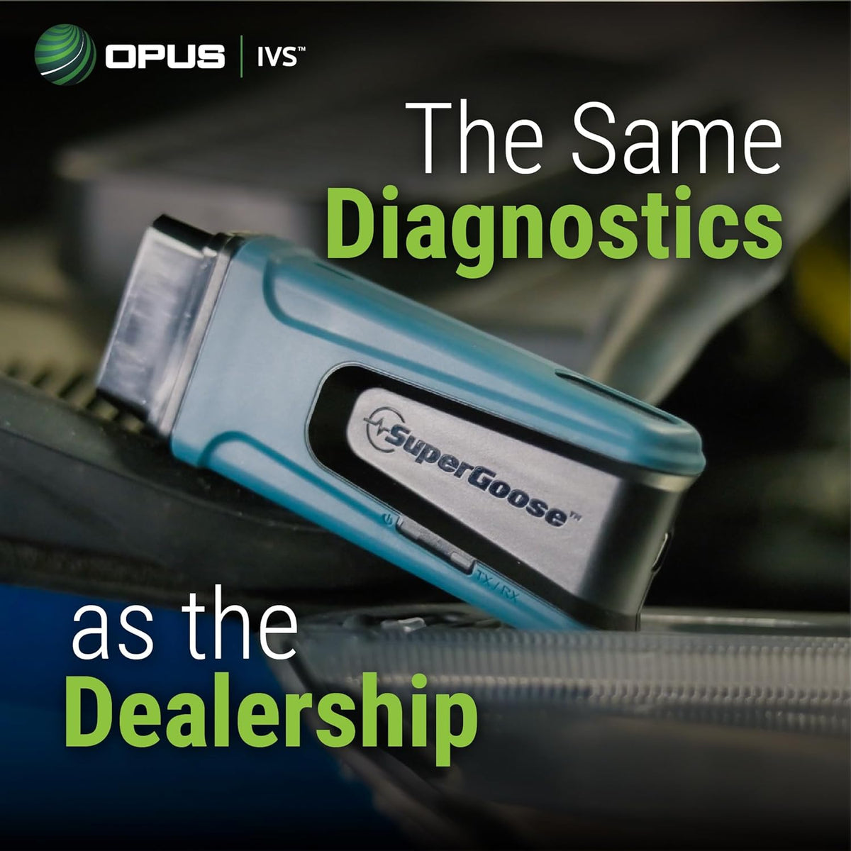 Opus IVS SuperGoose-Plus J2534 OEM Vehicle Interface Cable - OEM Reprogramming and Diagnostics for Multiple OEM Makes