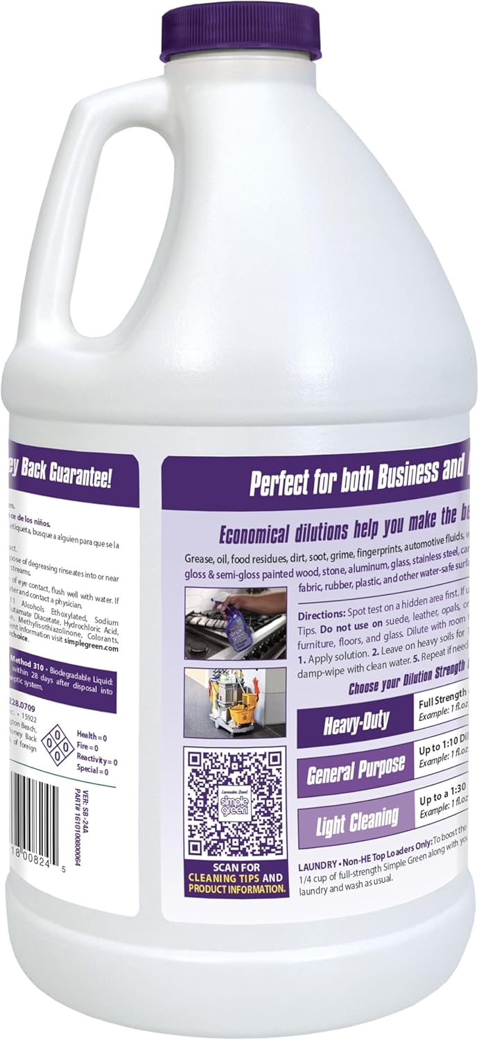 Simple Green All Purpose Cleaner Concentrate Lavender Scent 64 Fl Oz