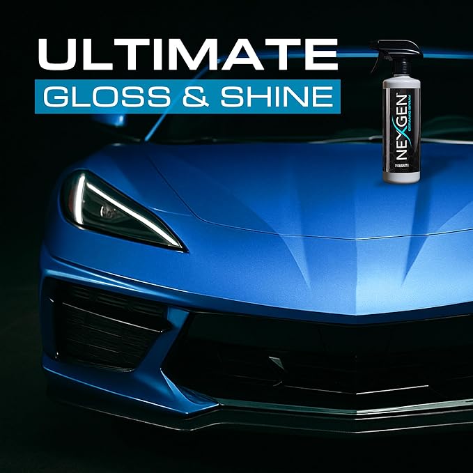 Nexgen Ceramic Spray Silicon Dioxide — Easy to Apply, Ceramic Coating Spray for Cars — Professional-Grade Protective Sealant Polish for Cars, RVs, Motorcycles, Boats, and ATVs — 16oz