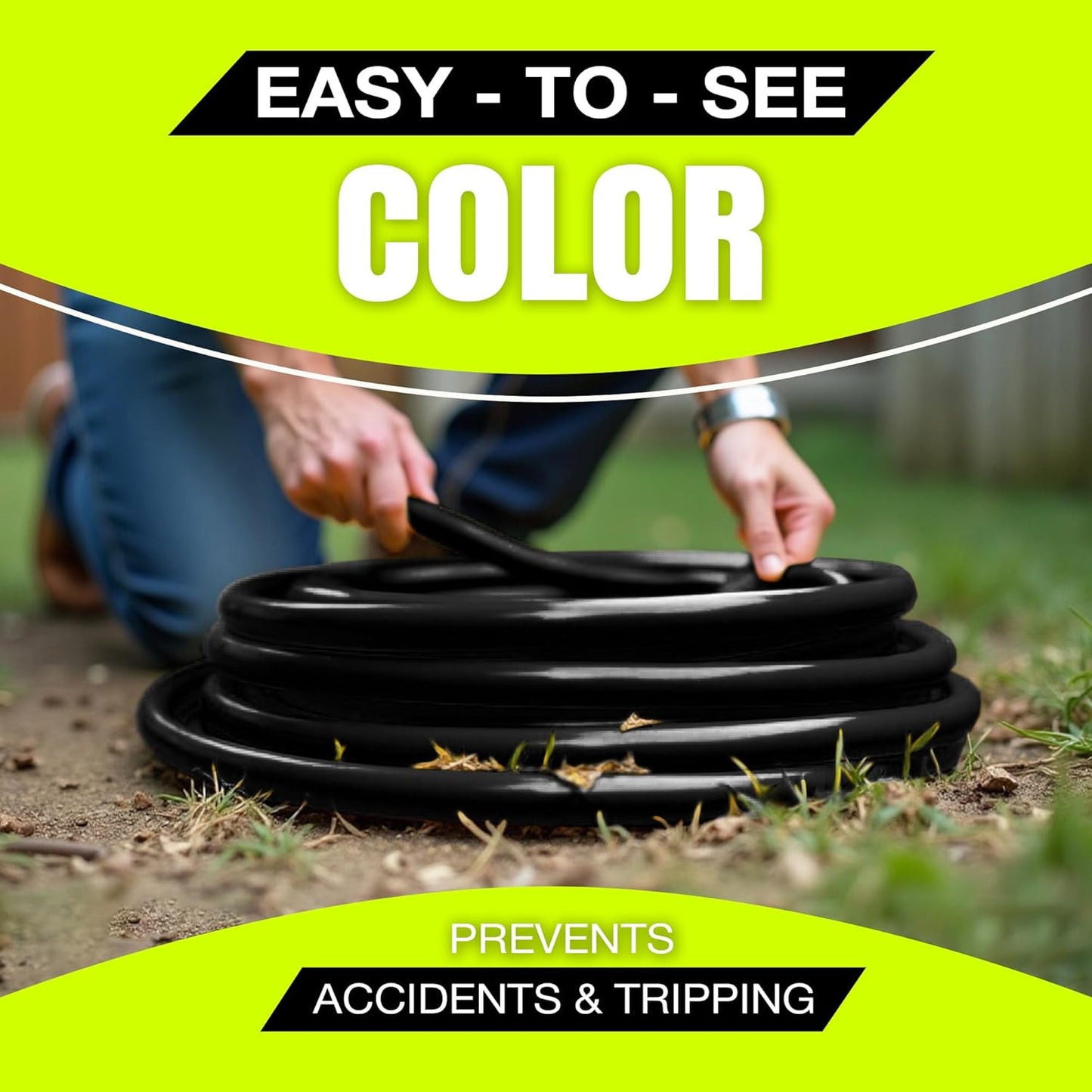 200ft Outdoor/Indoor Extension Cord 10/3 Gauge Ultra Heavy Duty 3 Prong SJTW, Waterproof, Flexible Cold-Resistant Long Power Cord,10A 125V 1000W, Black by LifeSupplyUSA